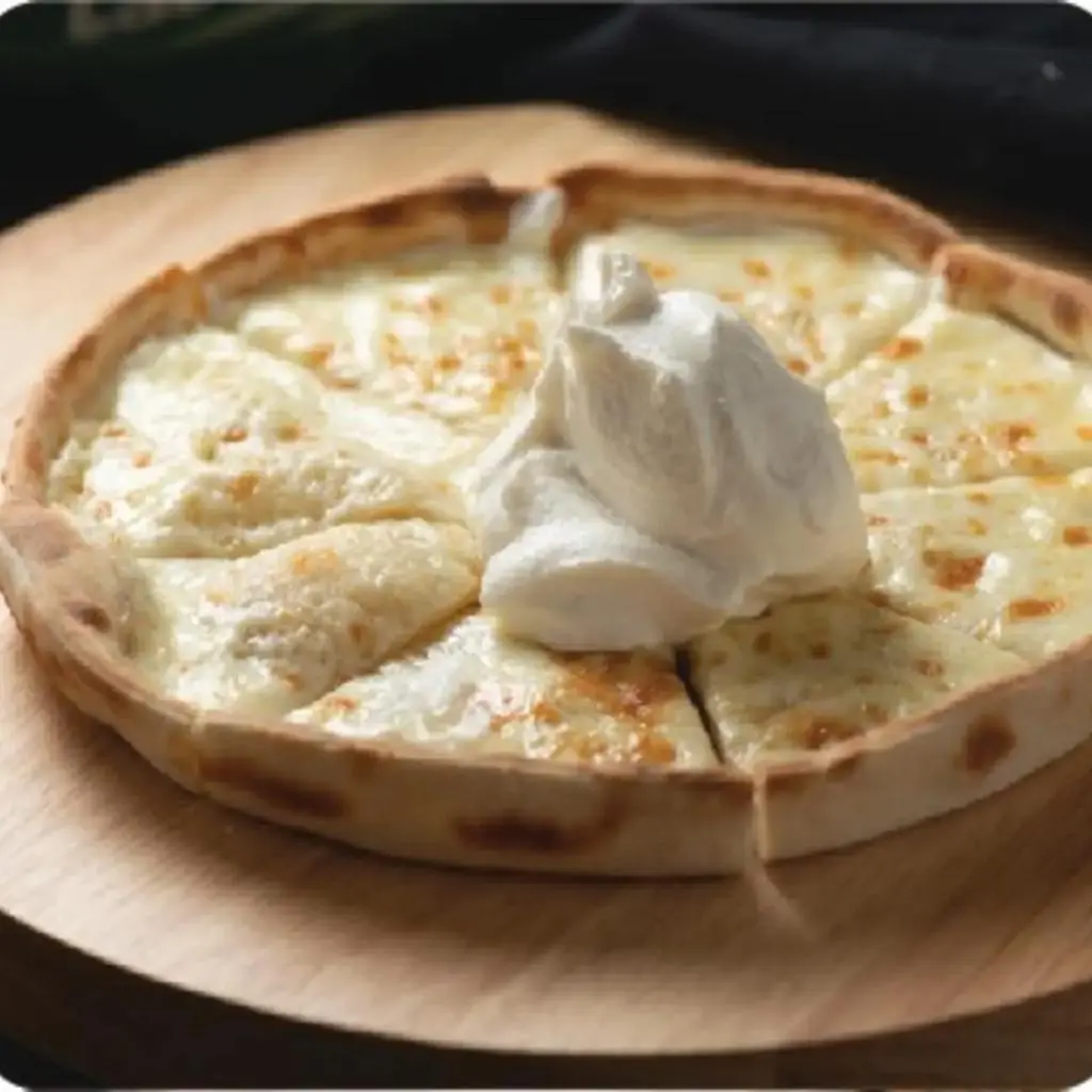 Clotted Cream with Honey Pizza